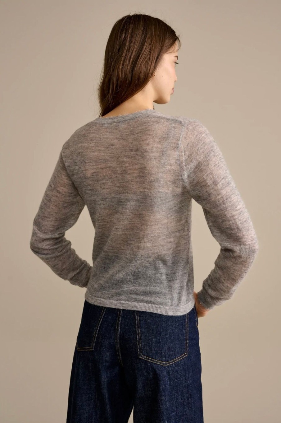 Women Bellerose Sweaters | Bellerose-Rybbe Sweater: Heather Grey