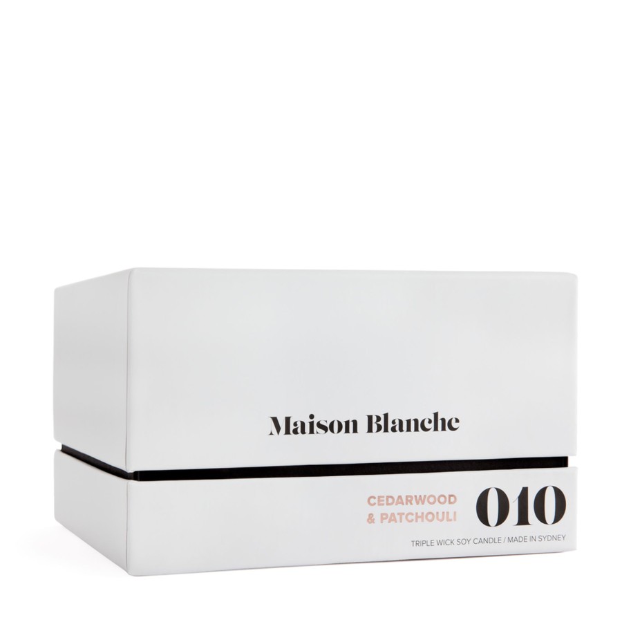 Lifestyle Maison Blanche | Maison Blanche-27Oz Candle: Cedarwood & Patchouli