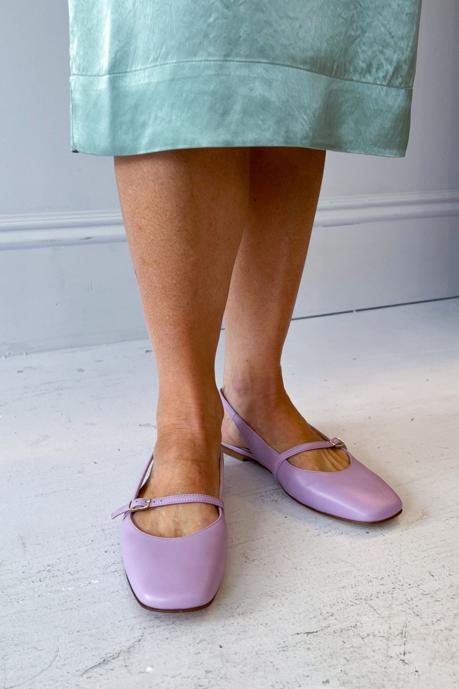 Women Cheville | Cheville-Ester Flat: Lilac