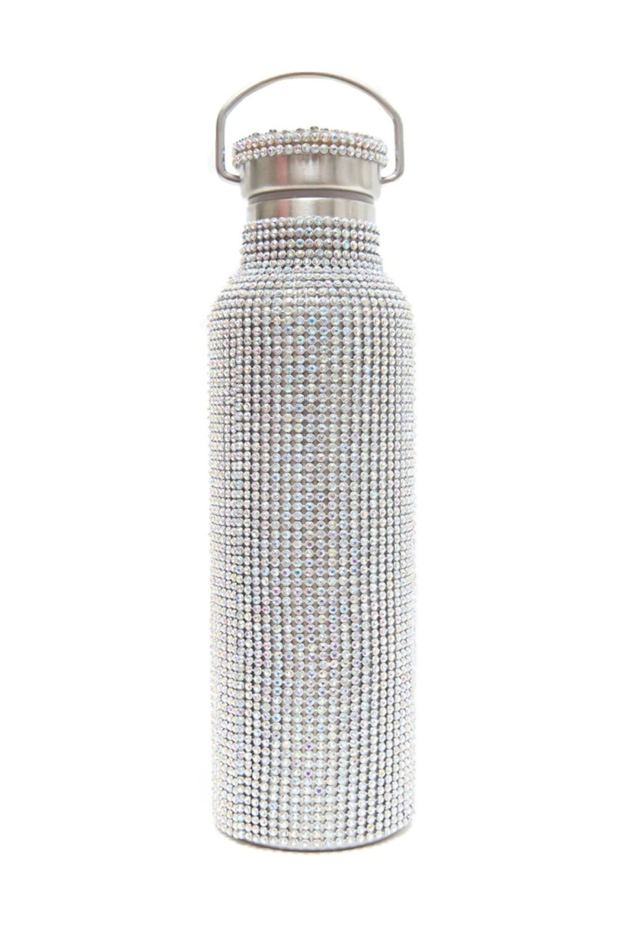 Lifestyle Collina Strada | Collina Strada-Rhinestone Water Bottle: Iridescent