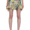 Women Benjamin Benmoyal Skirts | Benjamin Benmoyal-Wrap Skirt: Flowers Jacquard