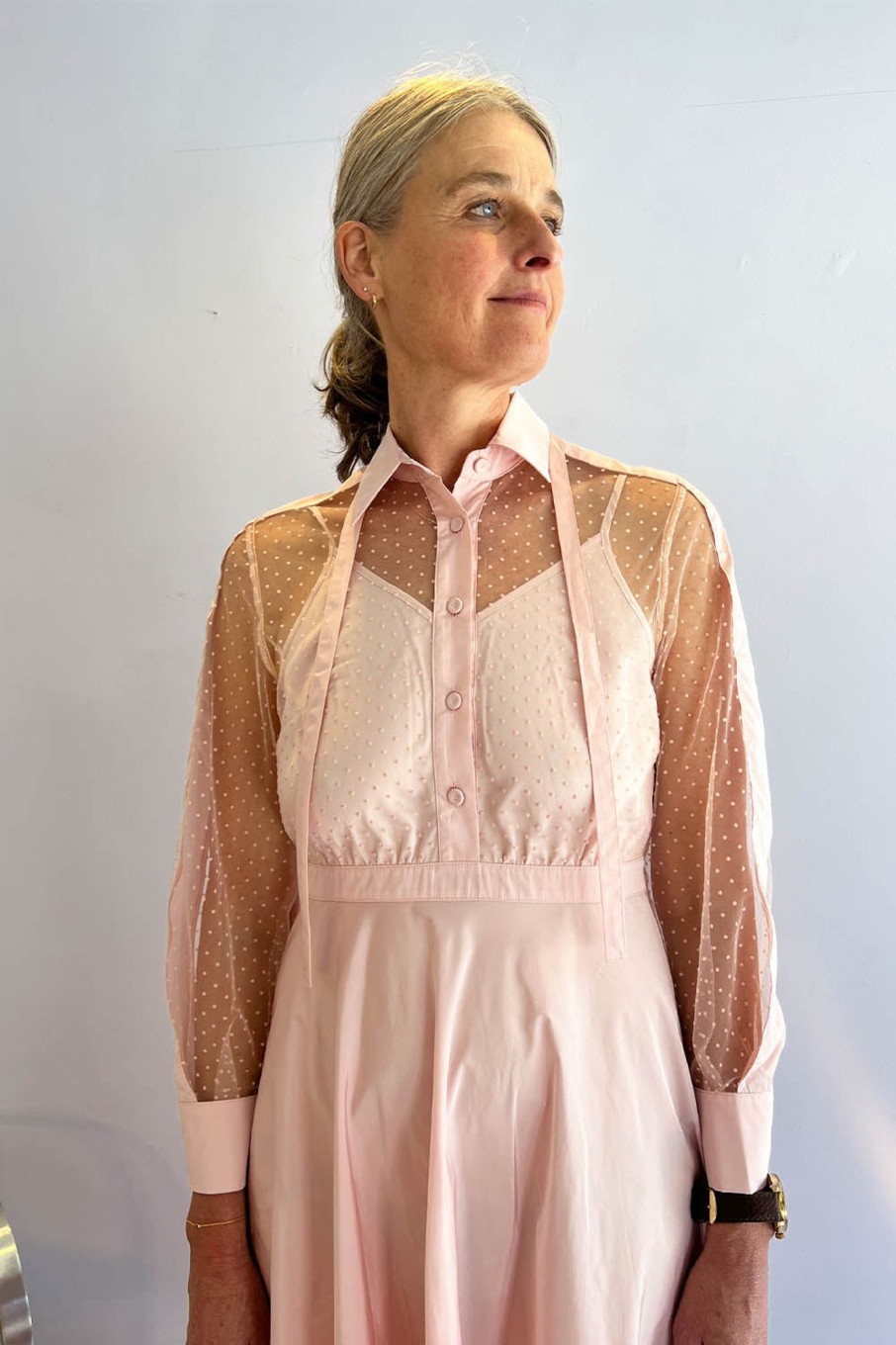 Women CO|TE Dresses | Co|Te-Marina Dress: Pale Pink