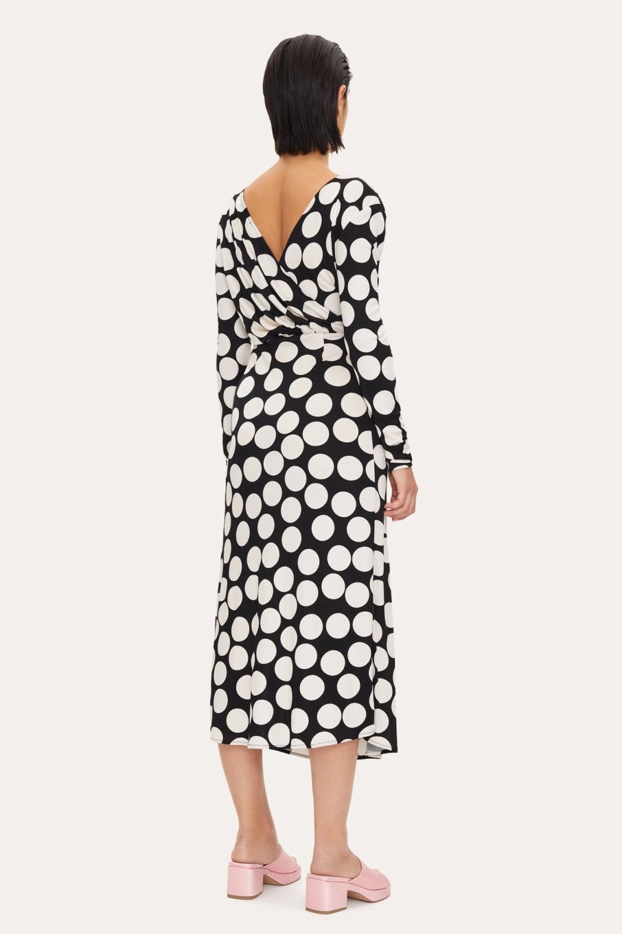 Women Stine Goya Dresses | Stine Goya-Lola Dress: Black/ White