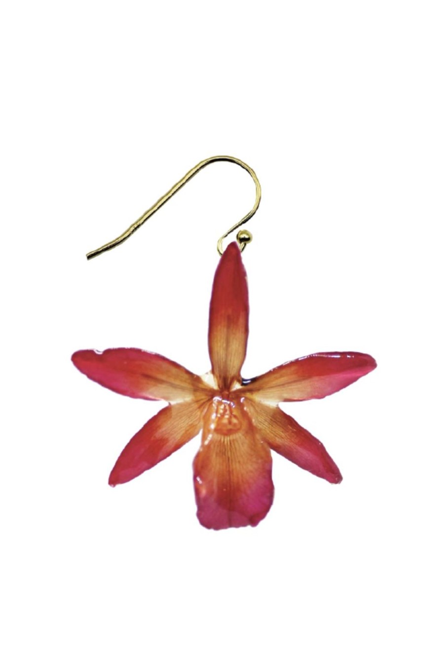 Women Dauphinette Jewelry | Dauphinette-Duchess Orchid Earring: Gold