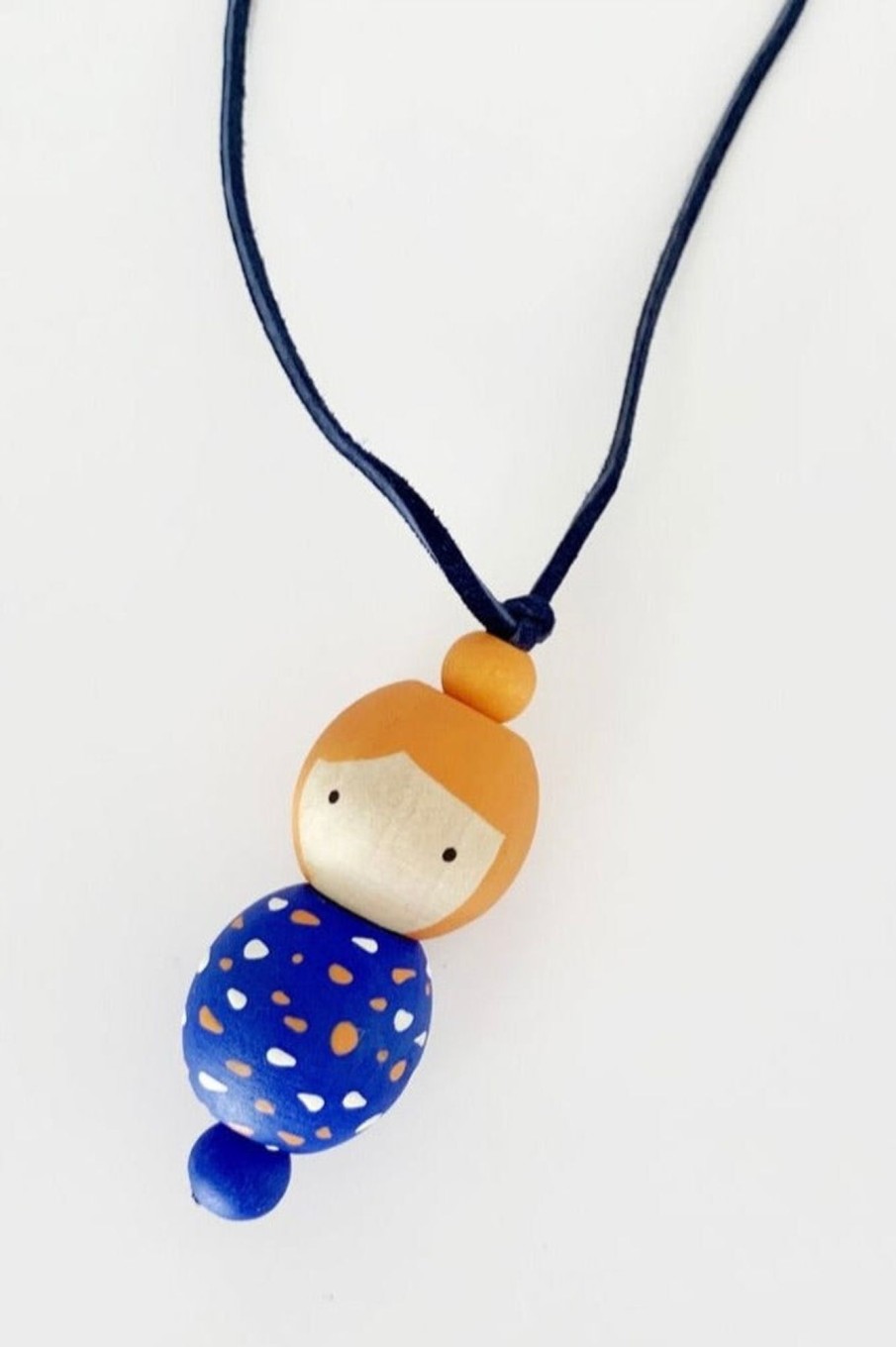 Women Marcela Homrich Jewelry | Marcela Homrich-Wooden Doll Necklace