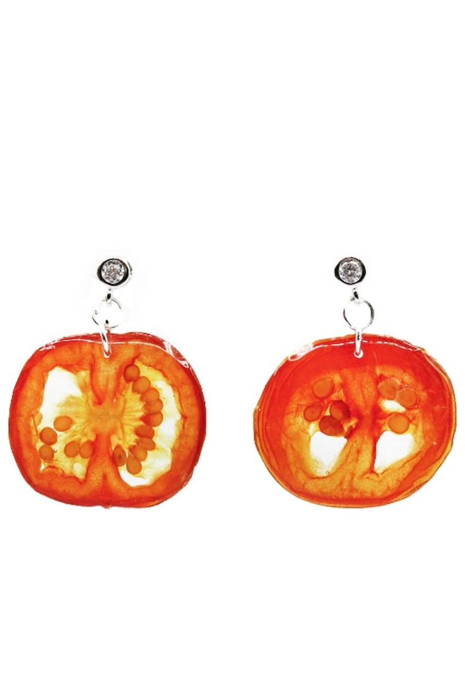 Women Dauphinette Jewelry | Dauphinette-Tomato Earring