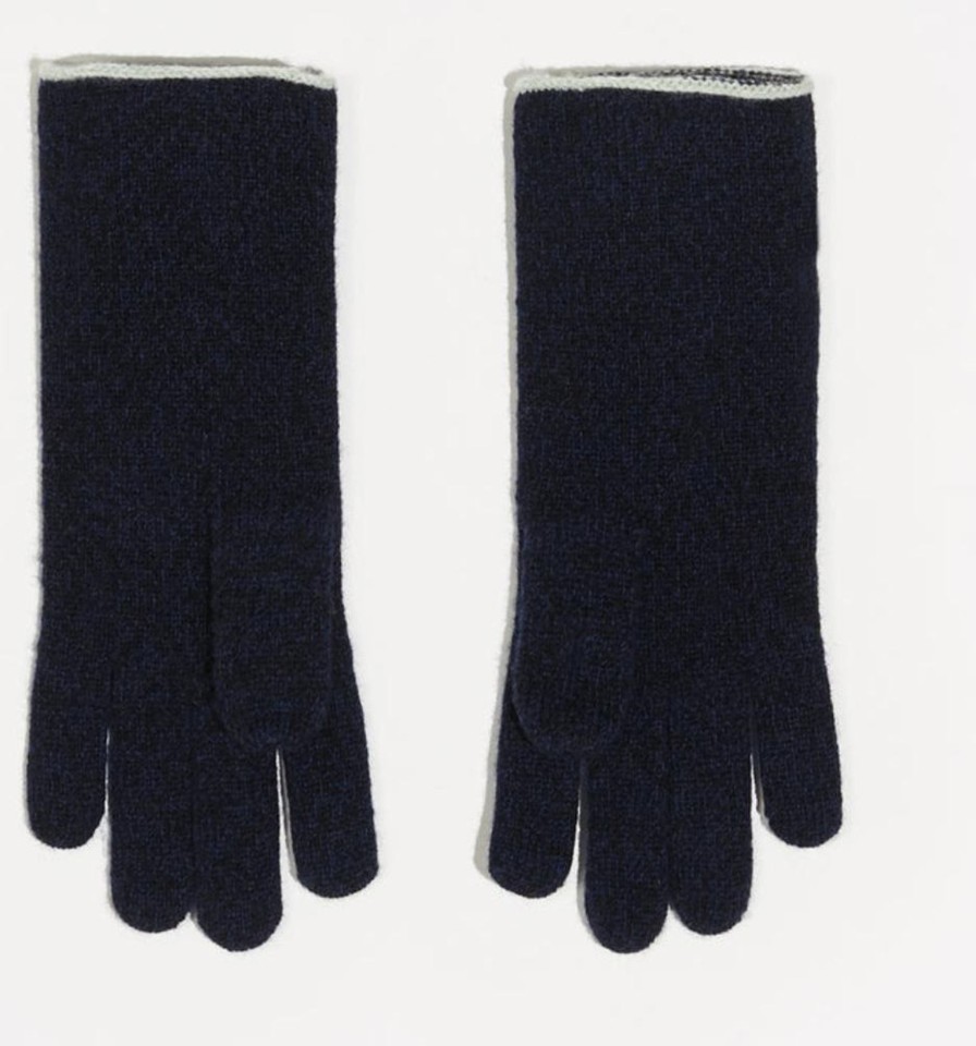 Women Bellerose Gloves | Bellerose-Dafain Gloves: Navy