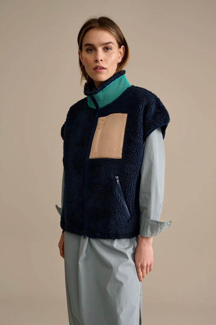 Women Bellerose Sweaters | Bellerose-Niloum Vest: Parker