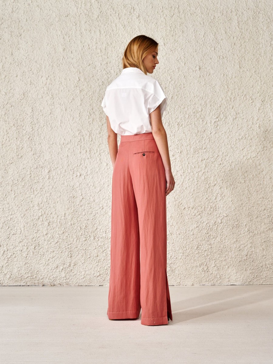 Women Bellerose Pants & Shorts | Bellerose-Davy Pants: Brick