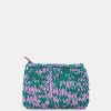 Women Essentiel Antwerp Bags | Essentiel Antwerp-Knitted Pouch: Lilac & Green