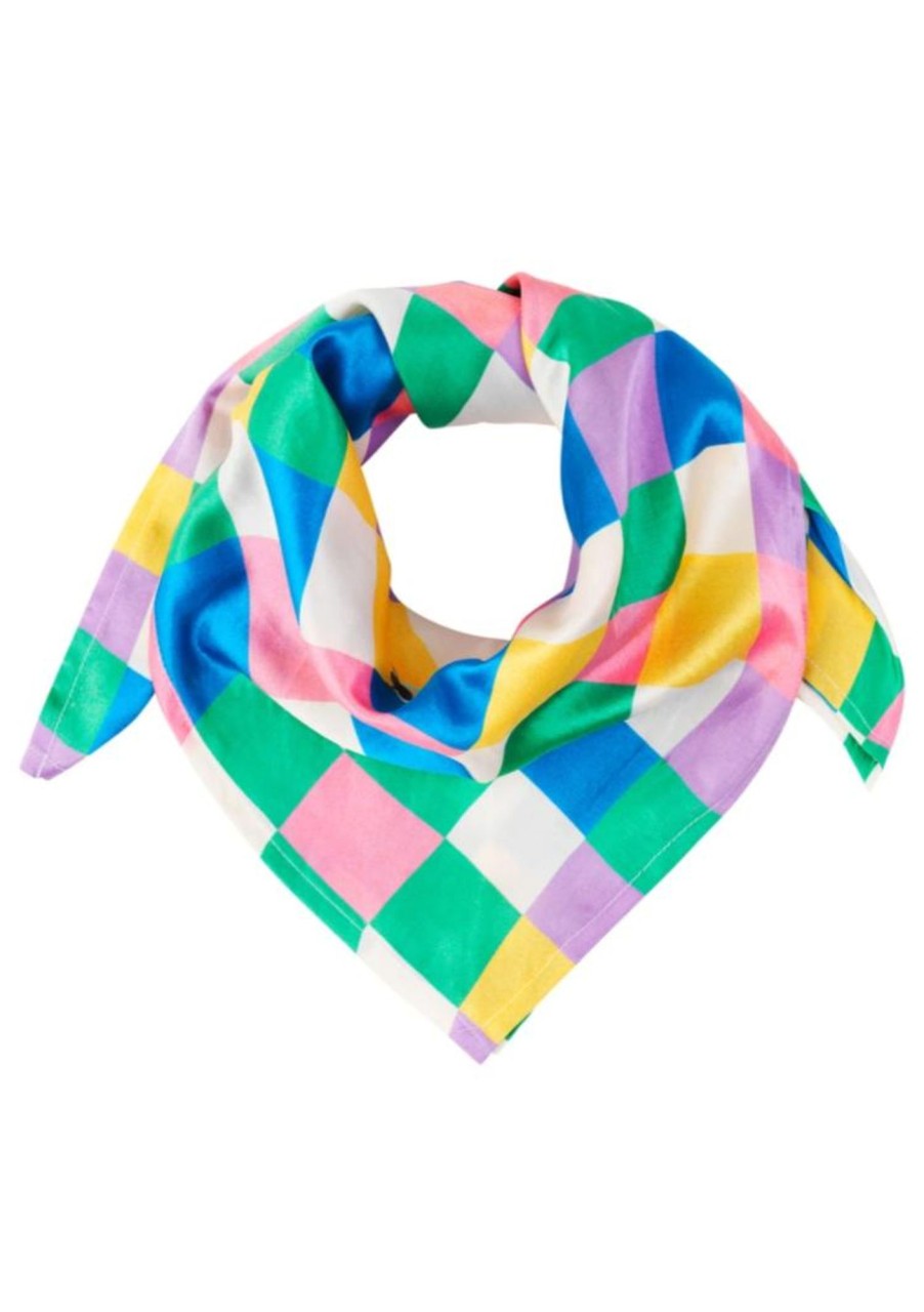 Women Helmstedt Scarves | Helmstedt-Victoria Print Silk Scarf