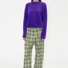 Women Stine Goya Pants & Shorts | Stine Goya-Ciara Pant: Fluorescent Check