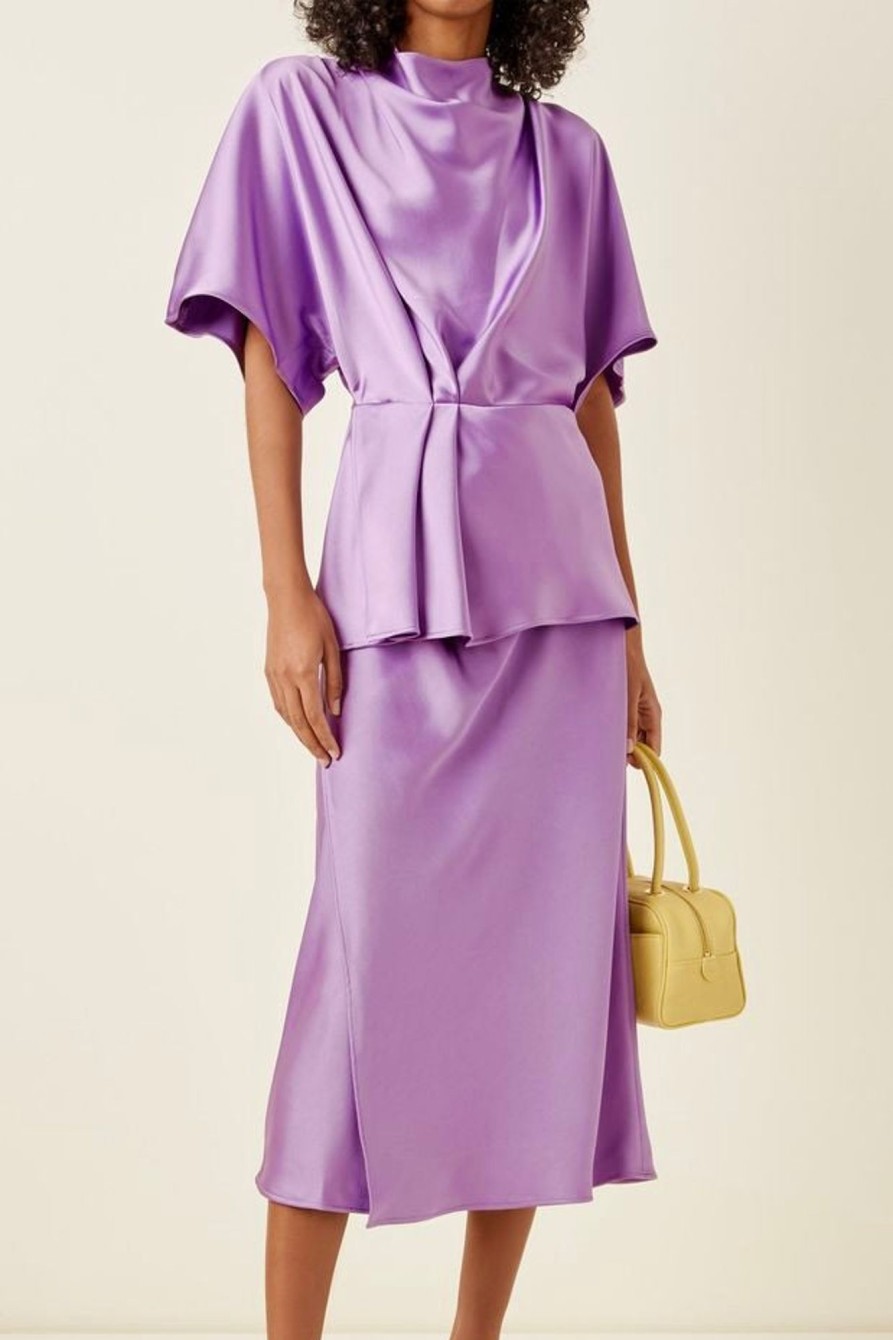 Women Stine Goya Tops | Stine Goya-Sara Top Lavender