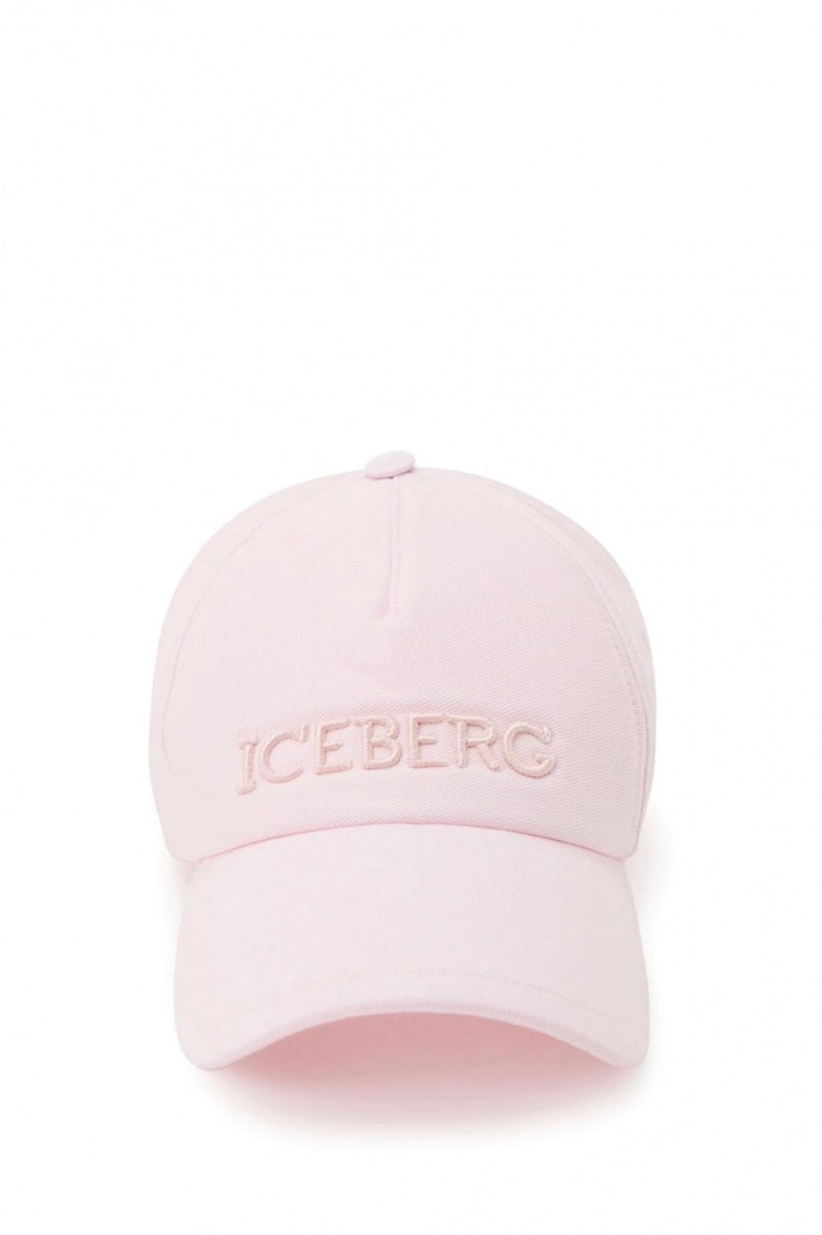 Women Iceberg Hats & Hair Accessories | Iceberg-Pink Baseball Cap