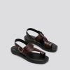 Women Rachel Comey | Rachel Comey-Lark Sandal: Chocolate