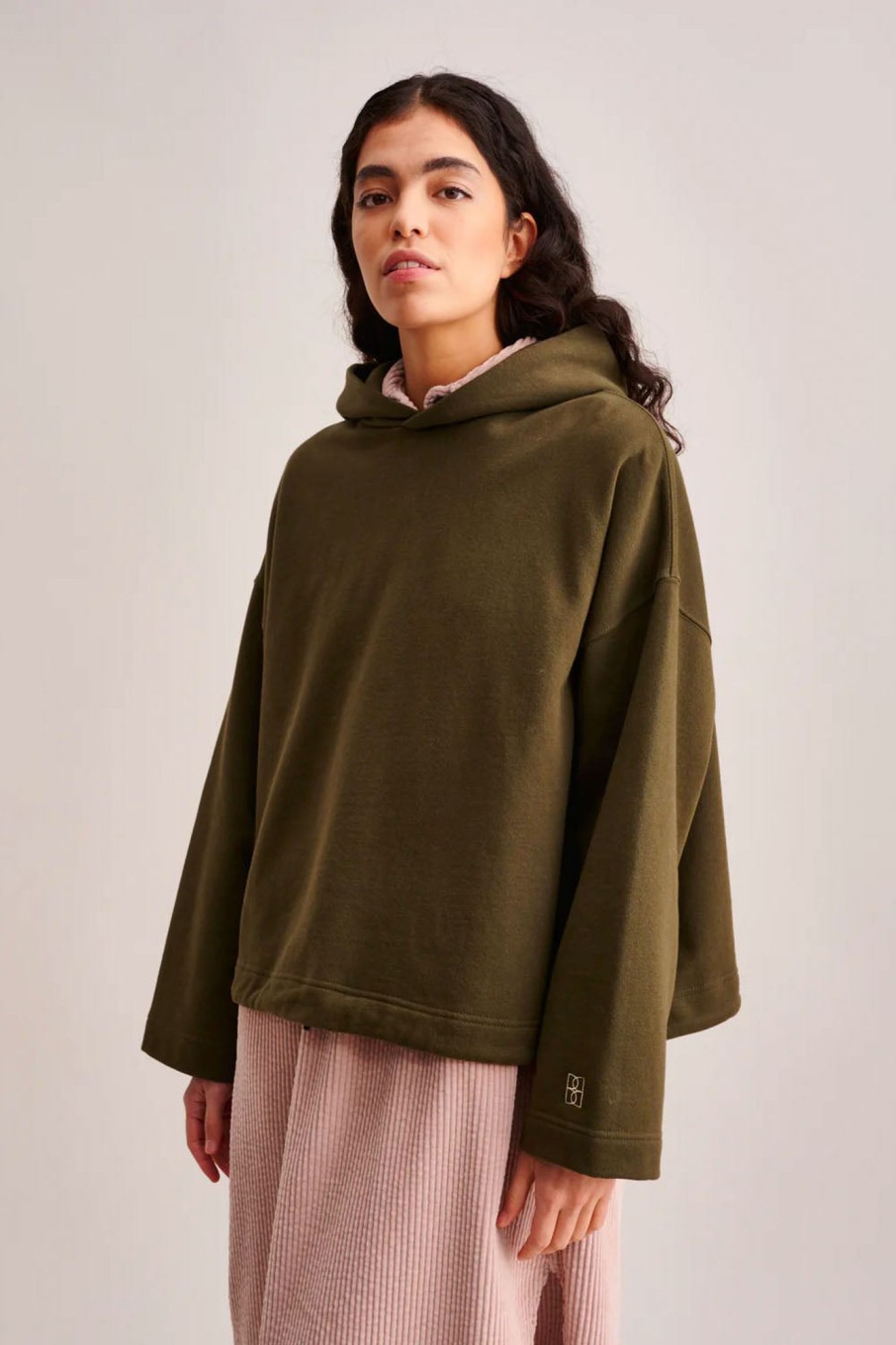 Women Bellerose Sweaters | Bellerose-Cate Hoodie: Moss