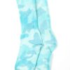 Women Collina Strada Socks & Tights | Collina Strada-Organic Cotton Socks: Blue Camo