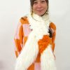 Women Alabama Muse Scarves | Alabama Muse-Scarf: Milk/Orange