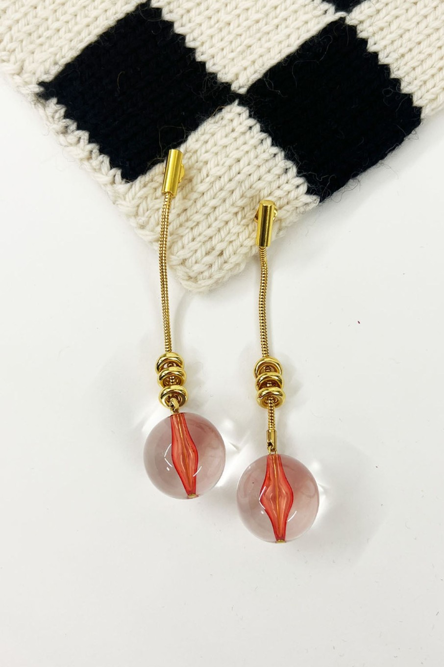 Women Rachel Comey Jewelry | Rachel Comey-Sway Earring: Red