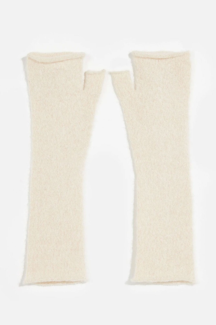 Women Bellerose Gloves | Bellerose-Amain Fingerless Gloves: Ivory