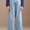 Women Bellerose Pants & Shorts | Bellerose-Pops Jeans: Used Light Blue