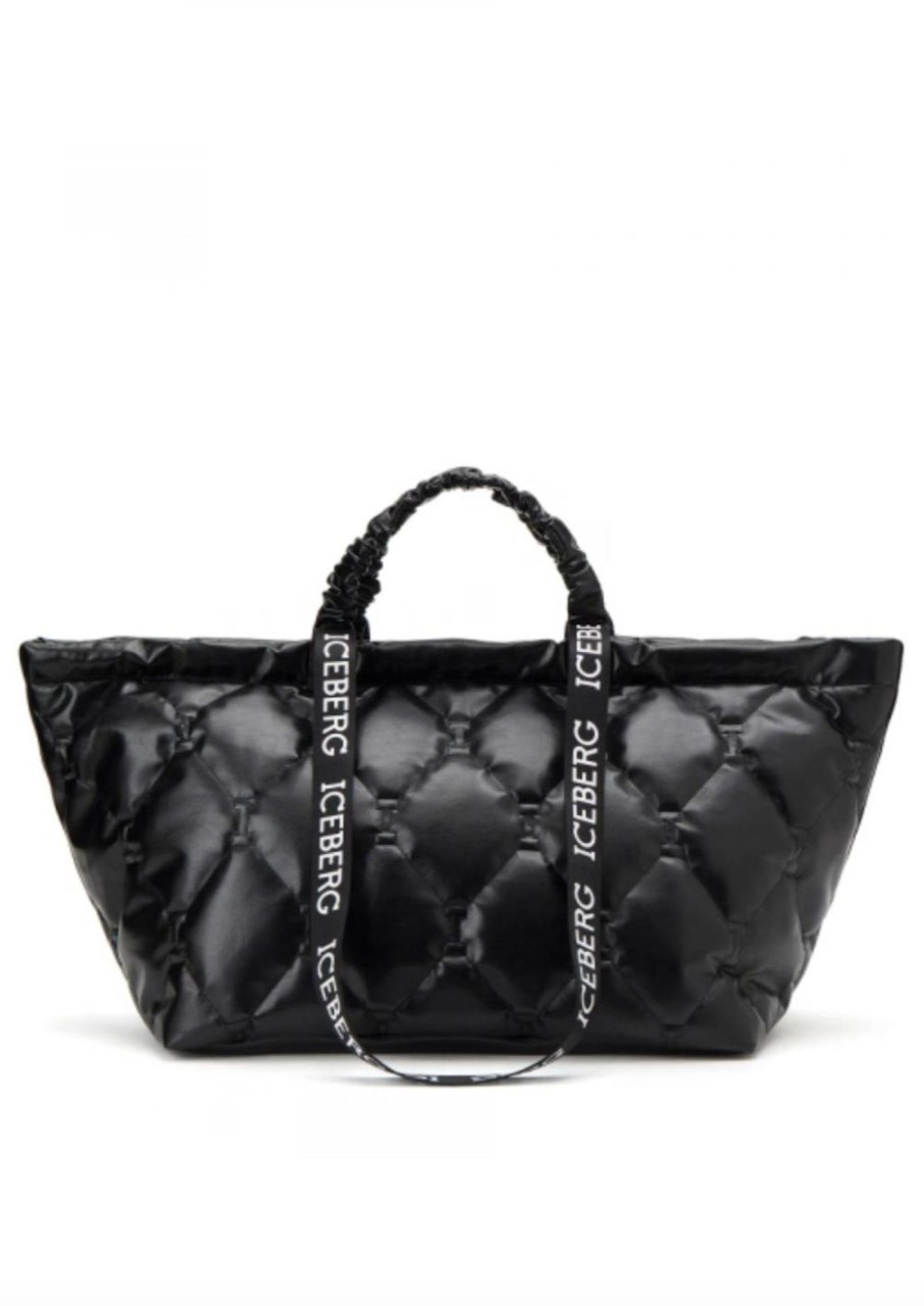 Women Iceberg Bags | Iceberg-Quilted Weekender Bag