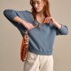 Women Bellerose Sweaters | Bellerose-Fellow Sweatshirt: Blue