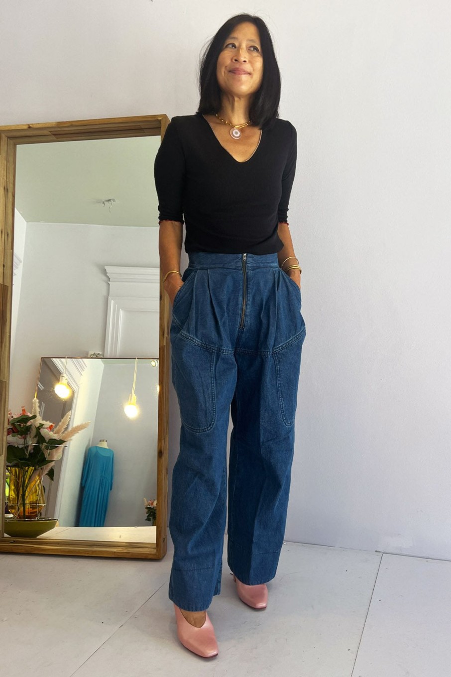 Women Rachel Comey Pants & Shorts | Rachel Comey-Bandini Pant: Indigo