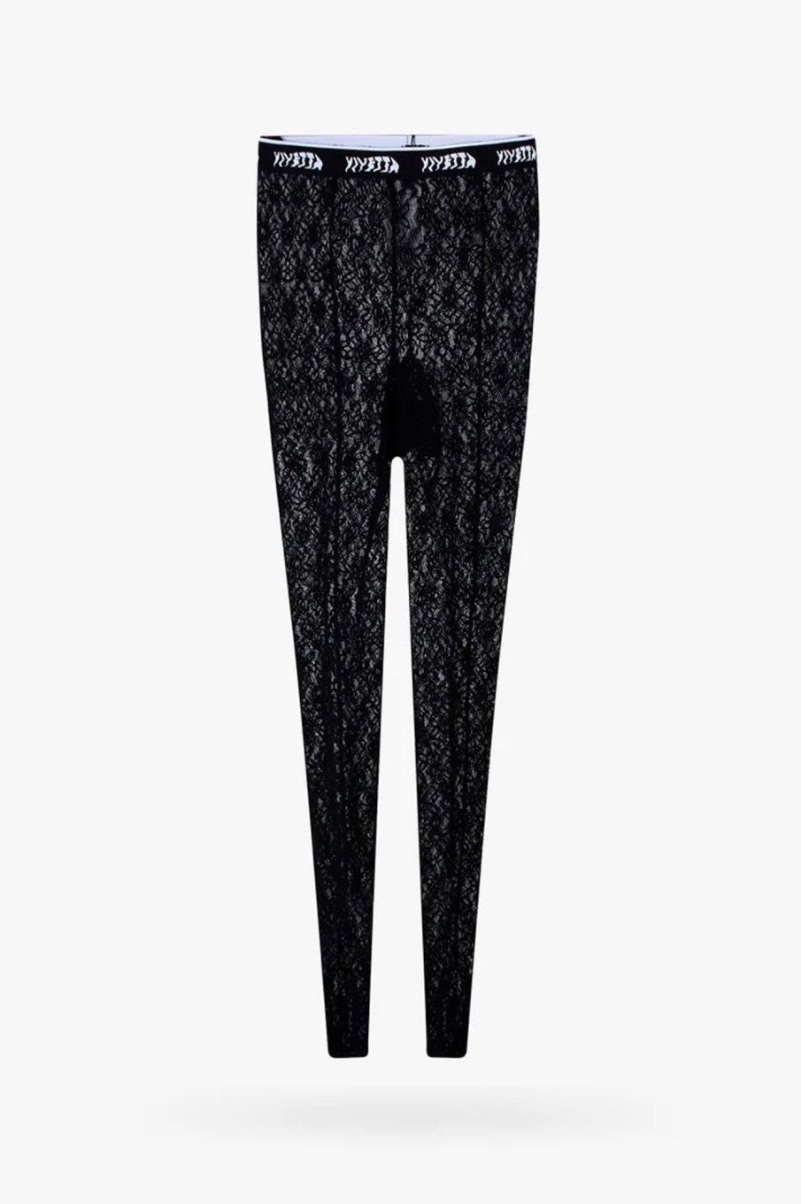 Women Vivetta Socks & Tights | Vivetta-Lace Tights: Black