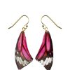 Women Dauphinette Jewelry | Dauphinette-Rosy Mariposa Earring: Gold