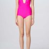 Women No. 21 Swimwear | No. 21-Bathing Suit: Fuchsia