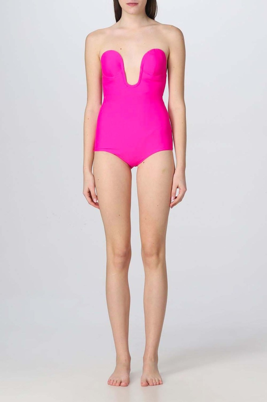 Women No. 21 Swimwear | No. 21-Bathing Suit: Fuchsia