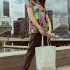 Women Bellerose Bags | Bellerose-Nirya Tote Bag: Off-White