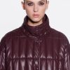 Women Stand Studio Outerwear | Stand Studio-Evelina Jacket: Burgundy