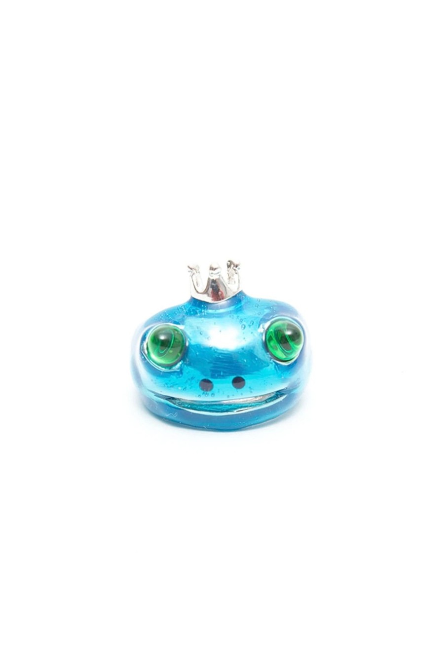 Women Collina Strada Jewelry | Collina Strada-Frog Prince Ring: Mask Blue