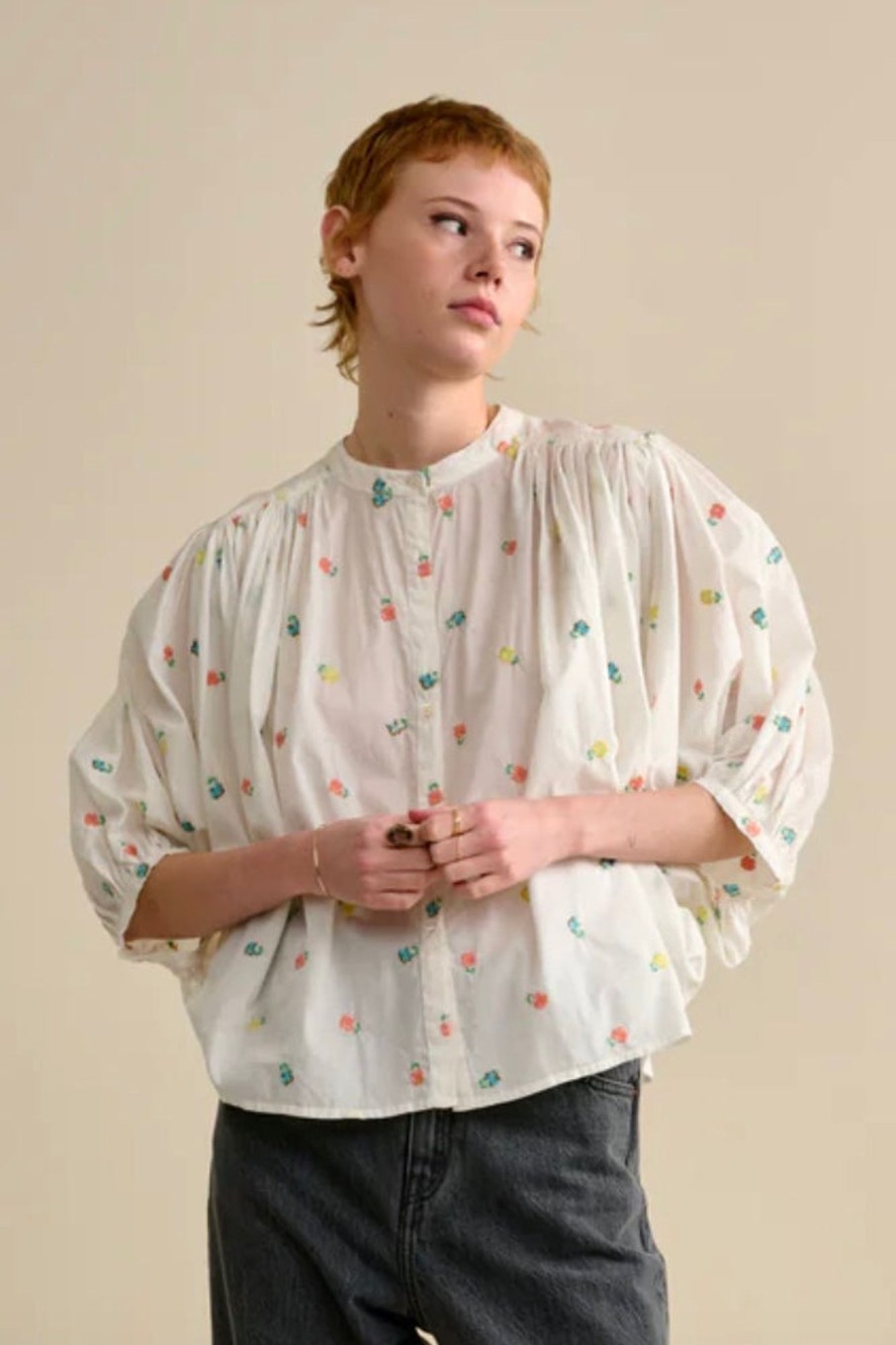 Women Bellerose Tops | Bellerose-Ink Blouse: Combo B