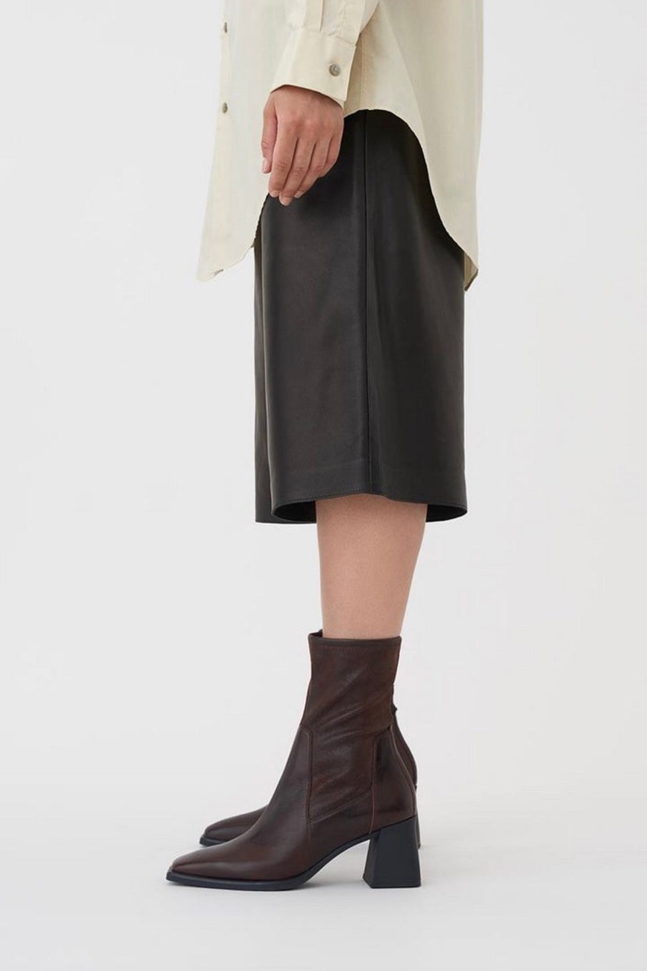 Women Vagabond | Vagabond-Hedda Boot: Chocolate