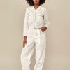 Women Bellerose Jumpsuits & Rompers | Bellerose-Peale Jumpsuit: Natural