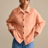 Women Bellerose Outerwear | Bellerose-Link Overshirt: Coral