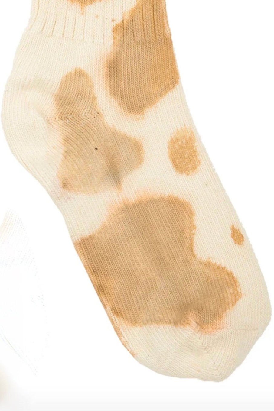 Women Collina Strada Socks & Tights | Collina Strada-Orangic Cotton Socks: Beige Cow