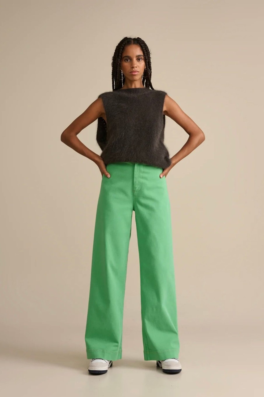 Women Bellerose Pants & Shorts | Bellerose-Lottie Pants: Frog