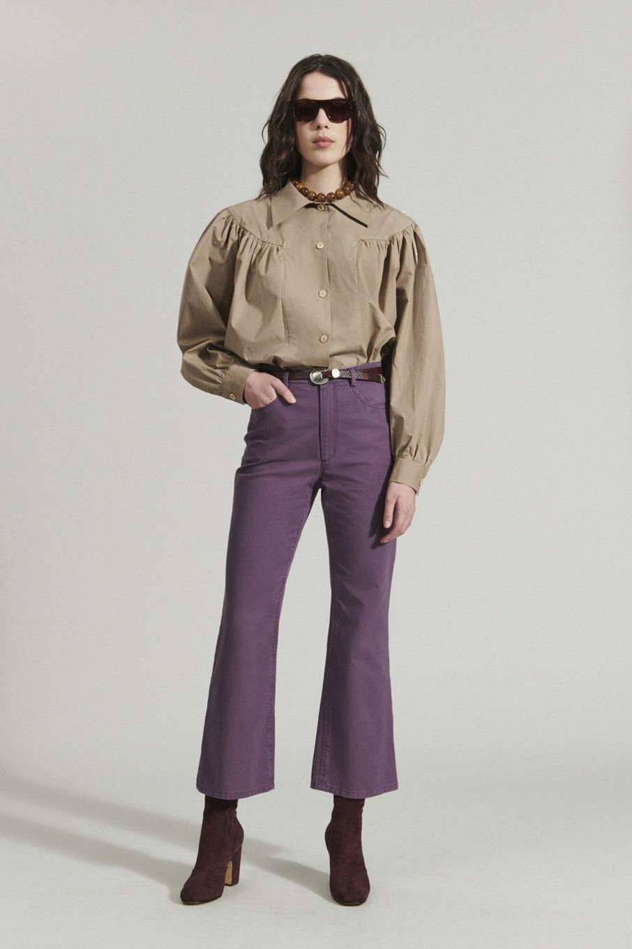 Women Rachel Comey Pants & Shorts | Rachel Comey-Bolada Pant: Taro