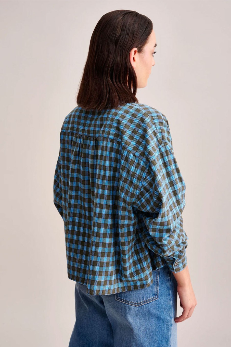 Women Bellerose Tops | Bellerose-Graff Shirt: Check F