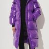 Women Rachel Comey Outerwear | Rachel Comey-Long Puffer: Purple