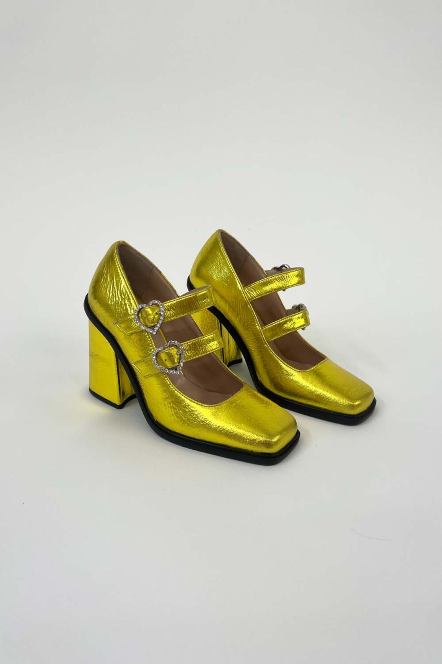 Women Vivetta | Vivetta-Moon Heels: Yellow