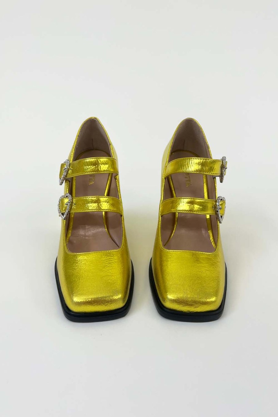 Women Vivetta | Vivetta-Moon Heels: Yellow