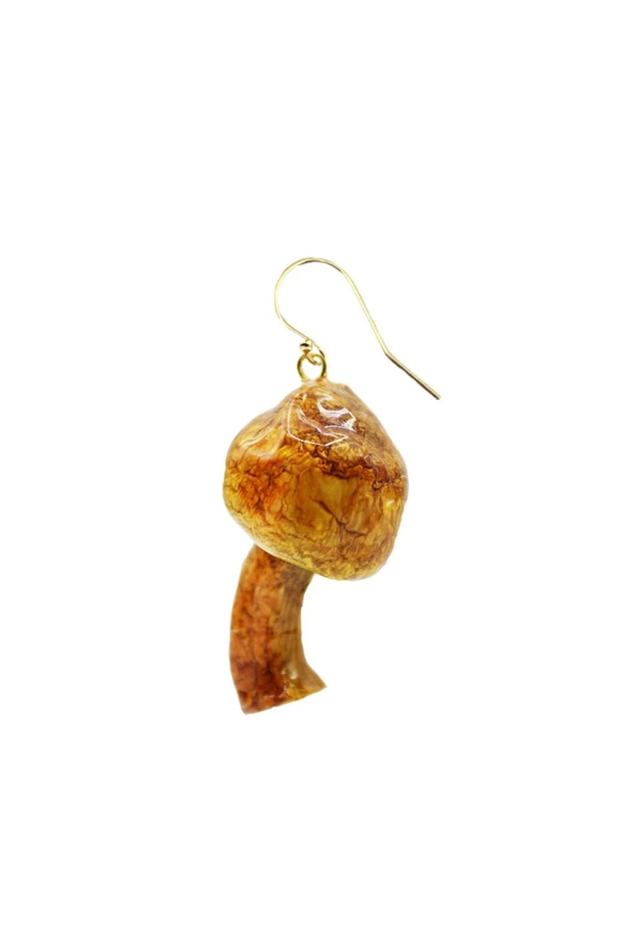 Women Dauphinette Jewelry | Dauphinette-Mini Mushroom Earring: Gold