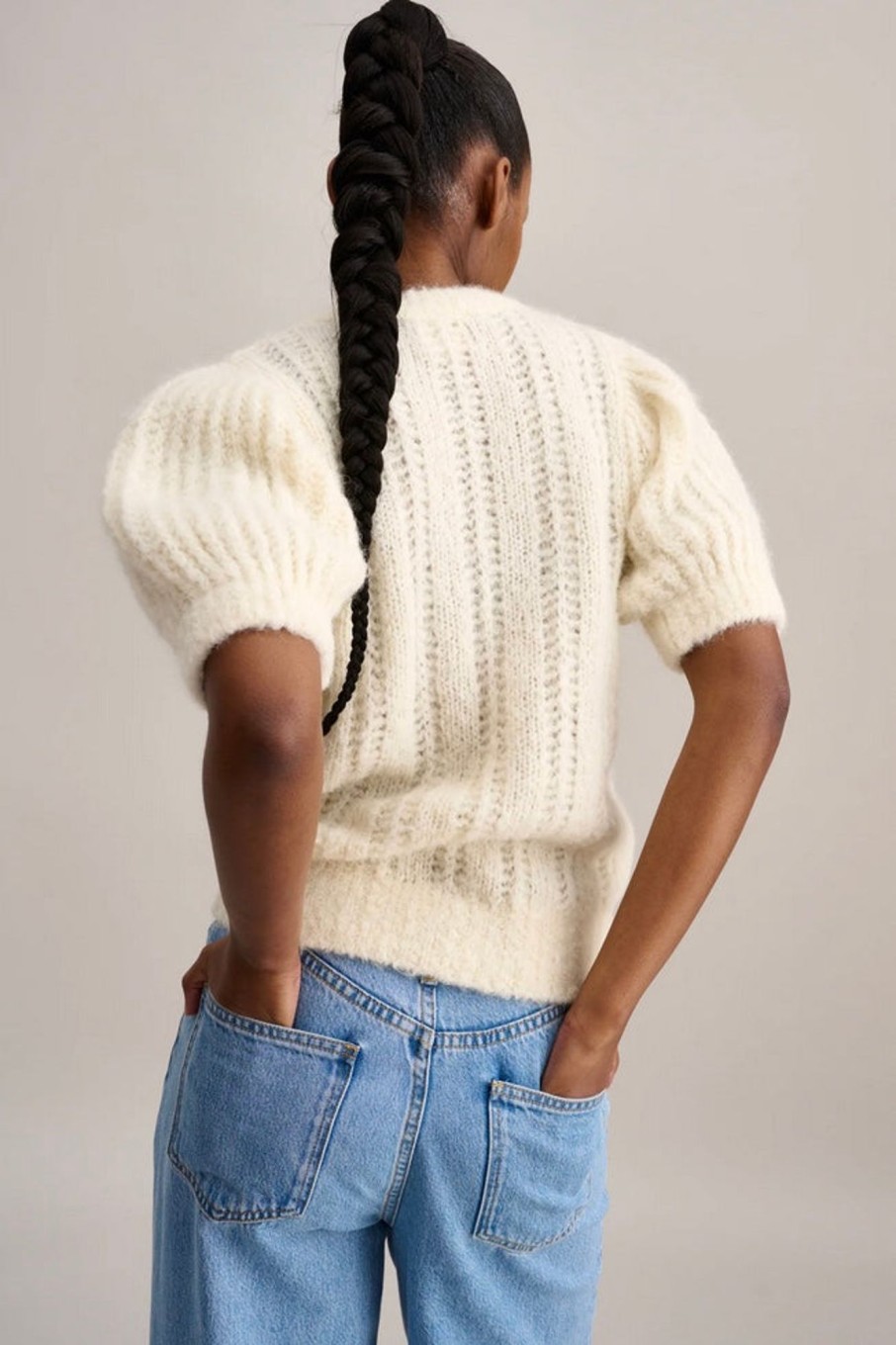 Women Bellerose Sweaters | Bellerose-Abou Sweater: Natural