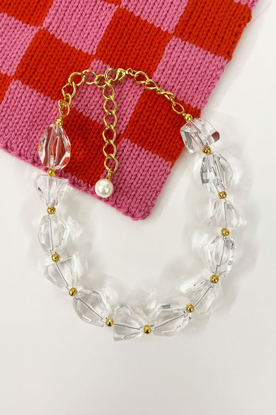 Women Rachel Comey Jewelry | Rachel Comey-Anja Necklace: Clear