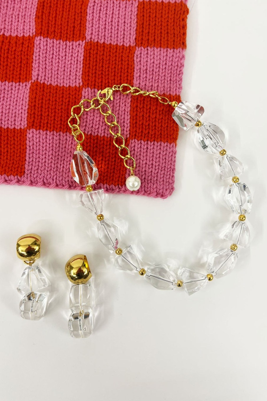 Women Rachel Comey Jewelry | Rachel Comey-Anja Necklace: Clear